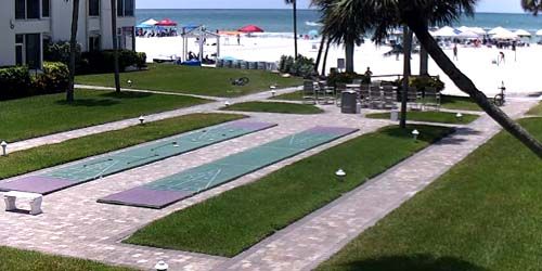 El territorio del hotel Island House Beach Resort webcam - Sarasota