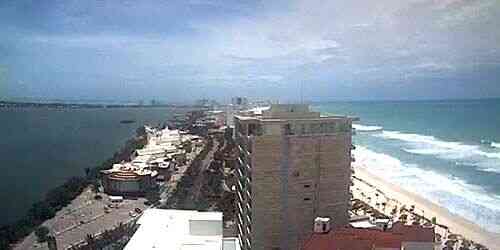 LIVE: Zona Hotelera - panoramic view - Cancun