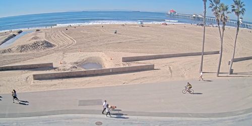 Sendero para bicicletas de Huntington Beach Webcam