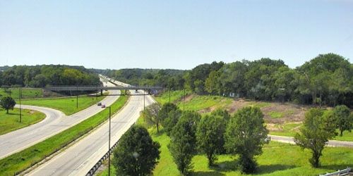 Avenue Bowman, autoroute i-74 webcam - Danville
