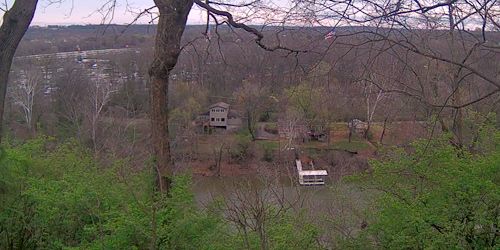 Parque Jackson - vista al río webcam - Nashville