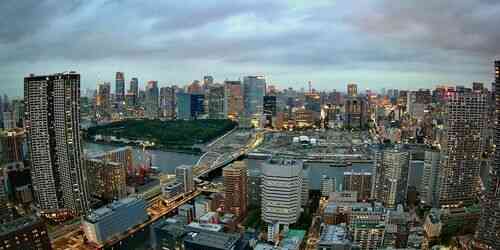 LIVE: Kachidoki District - Tokyo