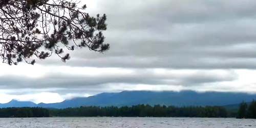 Millinocket lake, Mount Katahdin view Webcam