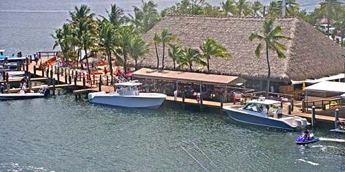Panorama of the bay at Key Largo Webcam