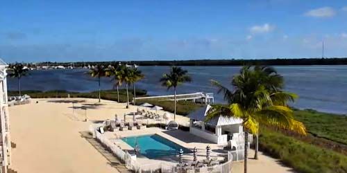 Panorama from Knights Key Island Webcam