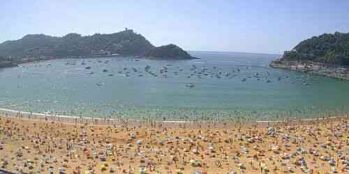 LIVE: La Concha Beach - Donostia