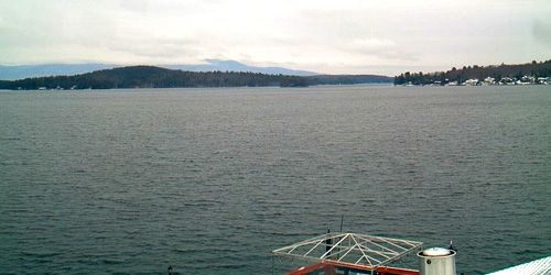 Panorama del lago Winnipesaukee webcam - Laconia