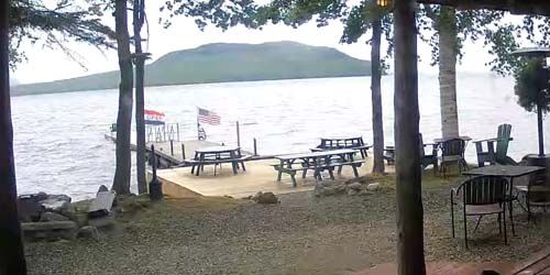 The Birches Resort en el lago Moosehead webcam - Greenville