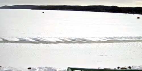 Vue sur le lac depuis la digue webcam - Wawa