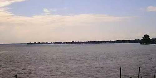 Panorama of Lake Saint-Clair webcam - Detroit