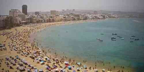 LIVE: Las Canteras Beach - Gran Canaria