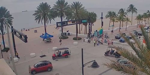 Las Olas Beach webcam - Fort Lauderdale