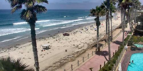 Playa de la calle Law webcam - San Diego