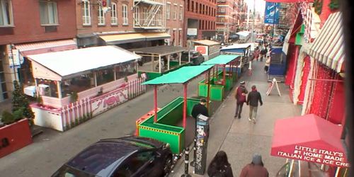 Little Italy on Manhattan webcam - New York