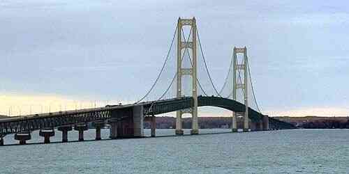 LIVE: Mackinac Bridge Arch - Mackinaw City