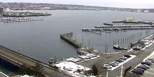 Port de plaisance de Goat Island webcam - Newport
