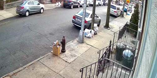 Tráfico en las calles de Maspeth webcam - New York