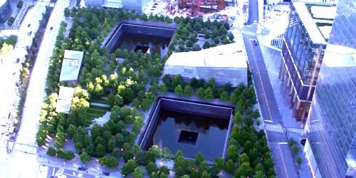 USA NYC National Memorial and Museum September 11 live cam
