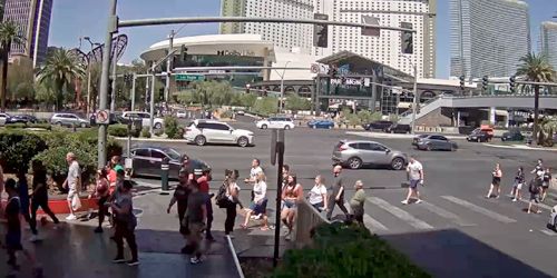 Park MGM Las Vegas, Monte Carlo Resort & Casino webcam - Las Vegas