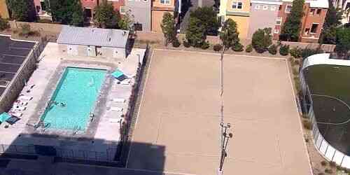 LIVE: Midway District - panoramic view from above - San Diego