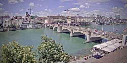 LIVE: The Middle Bridge (Mittlere Brücke) - Basel