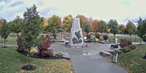Thompson Park - Honor the Mountain Monument webcam - Watertown