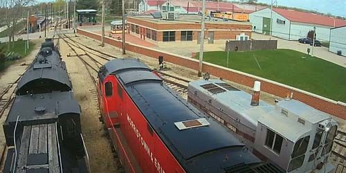 Musée ferroviaire de l'Illinois webcam - Chicago