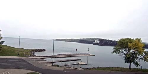 Musée du phare de Two Harbours webcam - Duluth