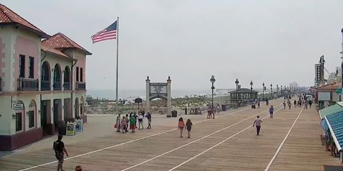 Music Pier - Promenade du NJ webcam - Ocean City
