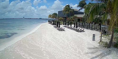 Playa del complejo Nizuc webcam - Cancún