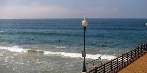 Jetée côté océan webcam - San Diego