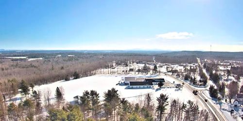 Northern entrance to the city, panorama from above webcam - Ellsworth