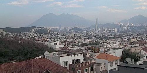 Panorama from above webcam - Monterrey