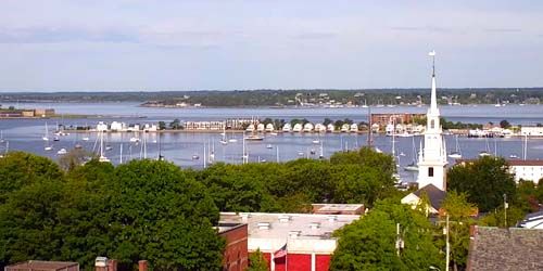 Panorama de la ville webcam - Newport