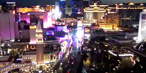 Panorama from above webcam - Las Vegas