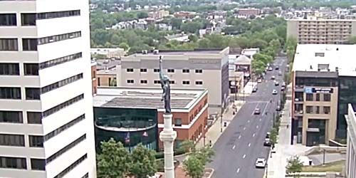 Panorama from above webcam - Allentown