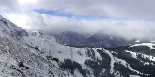 Panorama des montagnes à proximité webcam - Telluride