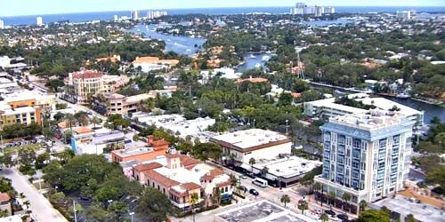 Fort Lauderdale Panorama d'en haut webcam - Fort Lauderdale