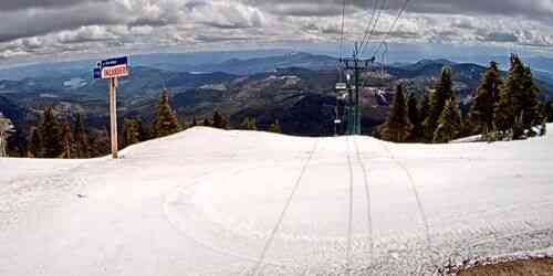 LIVE: Panoramic view from the top ski station - Spokane