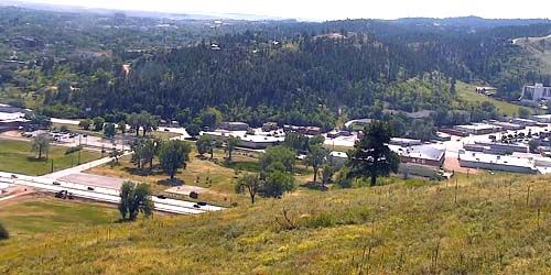 View from M Hill Park to Dinosaur Park Webcam