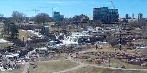 LIVE: Falls Park, Queen Bee Mill Ruins - Sioux Falls