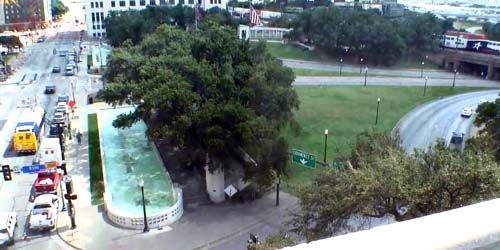 Dealey Plaza - Parque de la ciudad Webcam