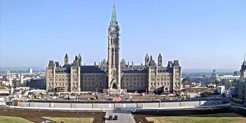 Parliament Hill webcam - Ottawa