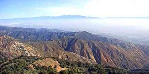 LIVE: Panorama from the top of Santiago Peak - Los Angeles