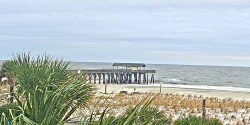 Fishing pier on the Atlantic coast webcam - Savannah