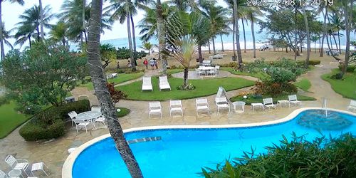 Pools at Cabarete Palm Beach Condos Webcam