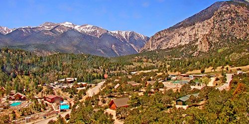 Mount Princeton Hot Springs Resort in Buena Vista webcam - Colorado Springs