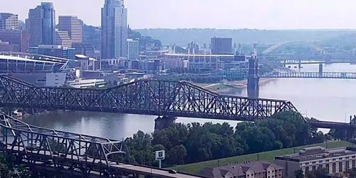 PTZ camera on the sights of the city webcam - Cincinnati
