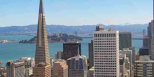 LIVE: Transamerica Pyramid, Yerba Buena Island - San Francisco
