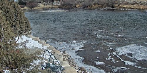 Rafting independiente en aguas bravas en el río Arkansas webcam - Salida